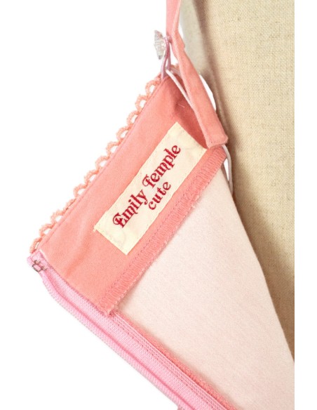 [Second Hand] JSK Birdcage Print Dress in Pink - Emily Temple Cute