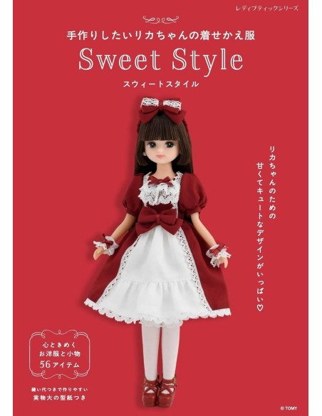 Libro Handmade Licca-Chan Clothes Sweet Style