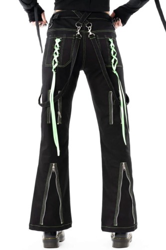 Fuse Pants Black x Green - Poizen Industries 2