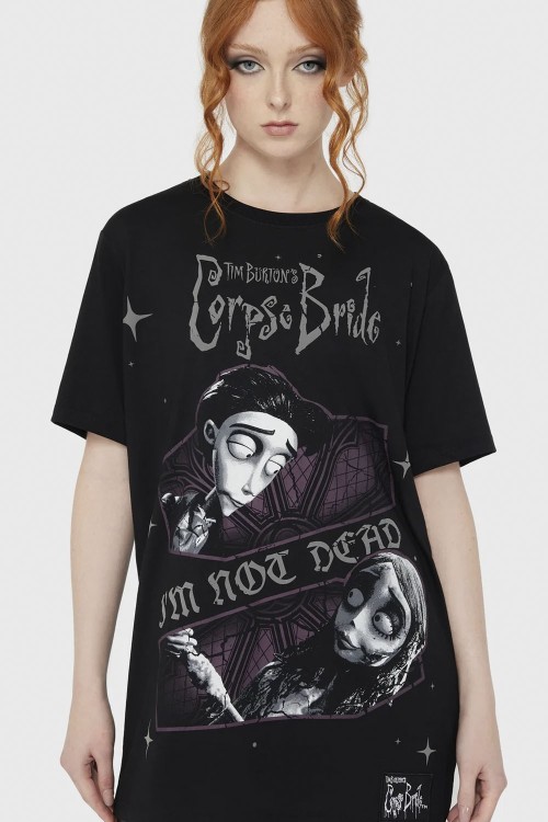 I'm Not Dead T-shirt - Corpse Bride x Killstar
