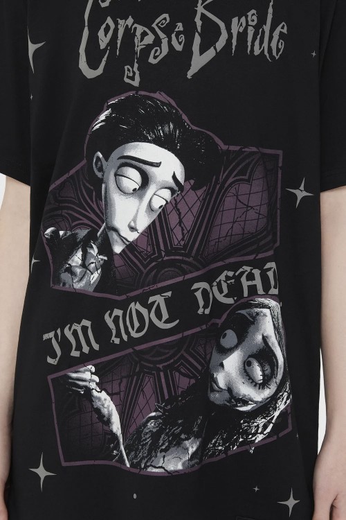 I'm Not Dead T-shirt - Corpse Bride x Killstar
