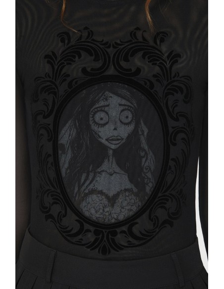 Emily Mesh Top - Corpse Bride x Killstar