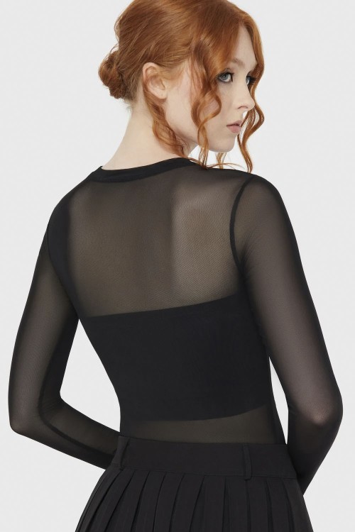 Emily Mesh Top - Corpse Bride x Killstar
