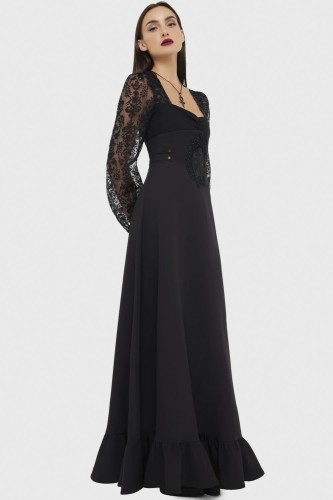 Falda Maxi Sophronia - It's Black Friday x Killstar