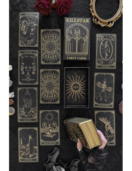 Tarot en Negro x Dorado - Killstar