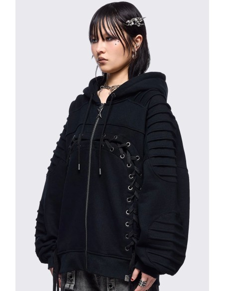 Vyre Hoodie in Black - Minga London