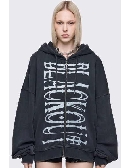 Sudadera con Capucha Blackout - Minga London