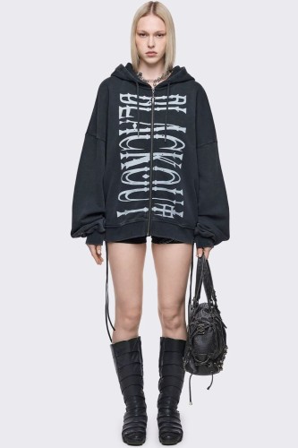 Sudadera con Capucha Blackout - Minga London 2