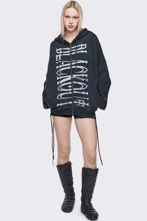 Sudadera con Capucha Blackout - Minga London