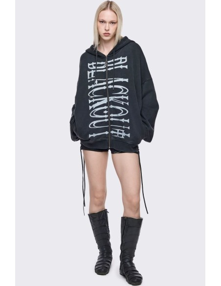 Sudadera con Capucha Blackout - Minga London