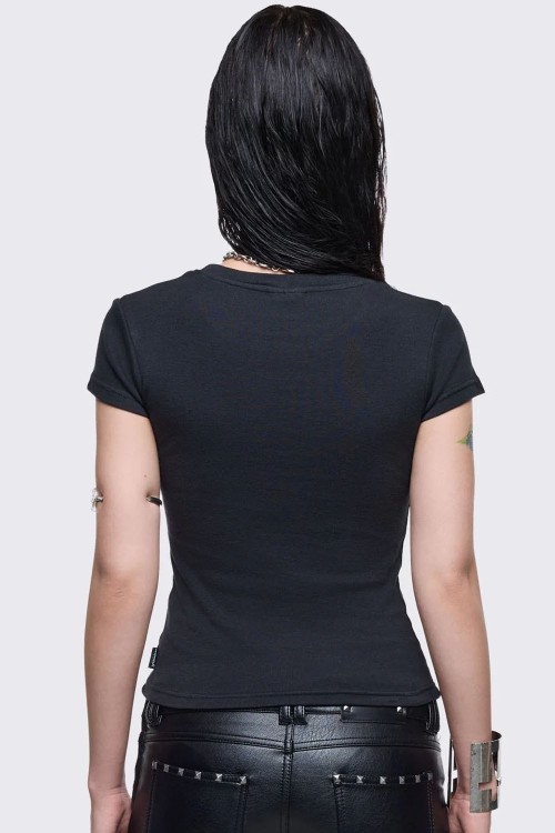 Camiseta Baby Tee Enigma - Minga London