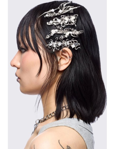 Set of 4 Pixie Clips - Minga London