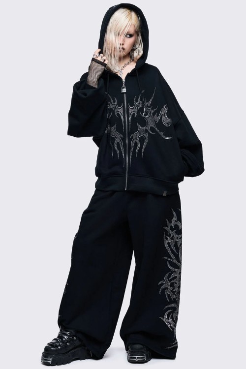 Burning Baggy Pants - Minga London