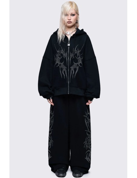 Sudadera con Capucha Burning Heart - Minga London