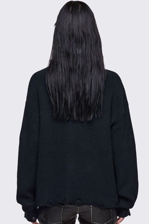 Gravewing Knit Sweater - Minga London