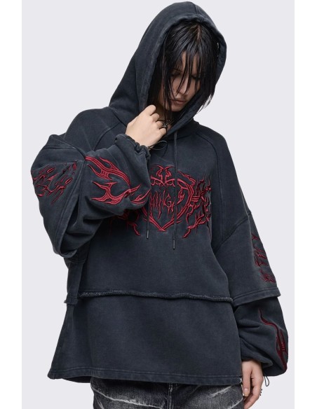 Bloody Heart Hoodie - Minga London