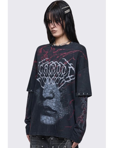 Camiseta de Doble Manga Blind - Minga London