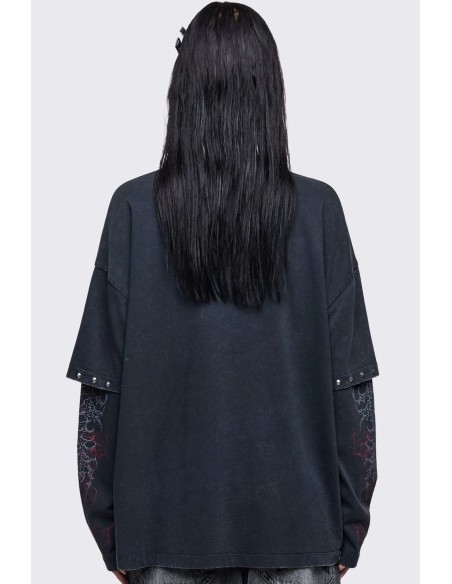 Blind Double Sleeve T-Shirt - Minga London
