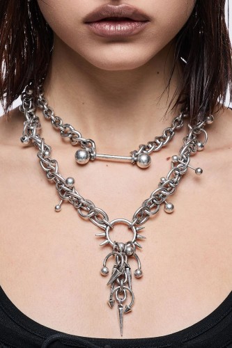 Set of 2 Bite Me Necklaces - Minga London