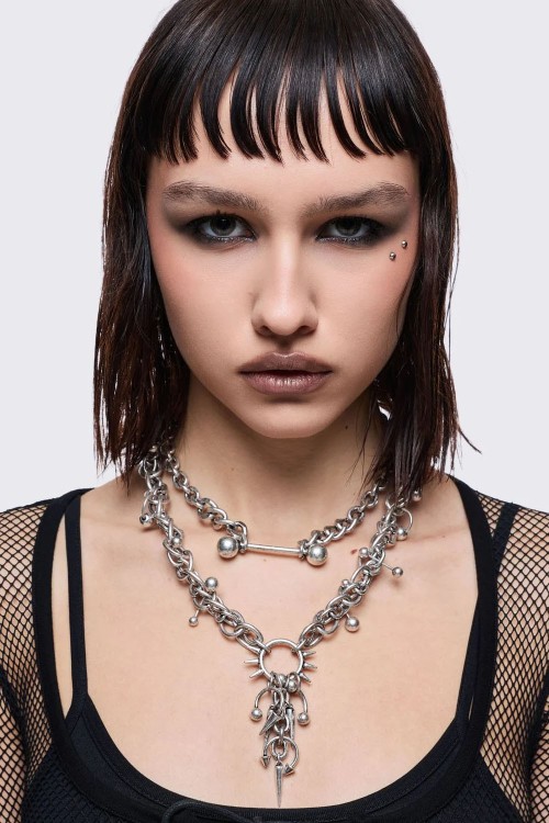 Set of 2 Bite Me Necklaces - Minga London