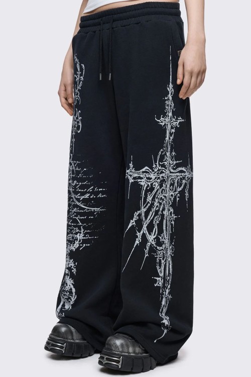 Cryptcode Baggy Pants - Minga London