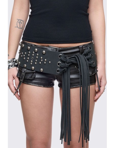 Petra Belt in Black - Minga London