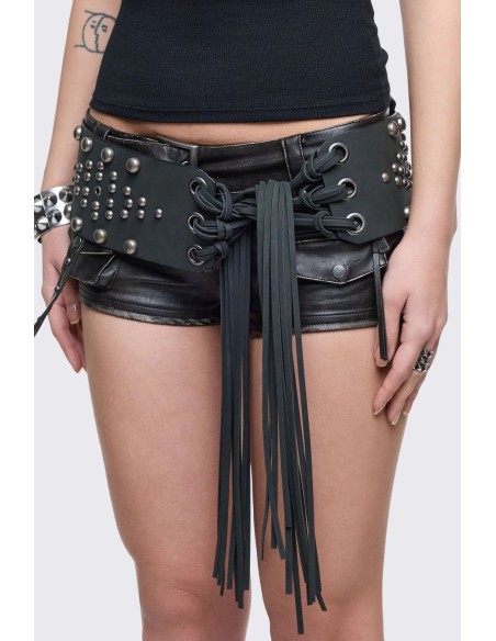 Petra Belt in Black - Minga London
