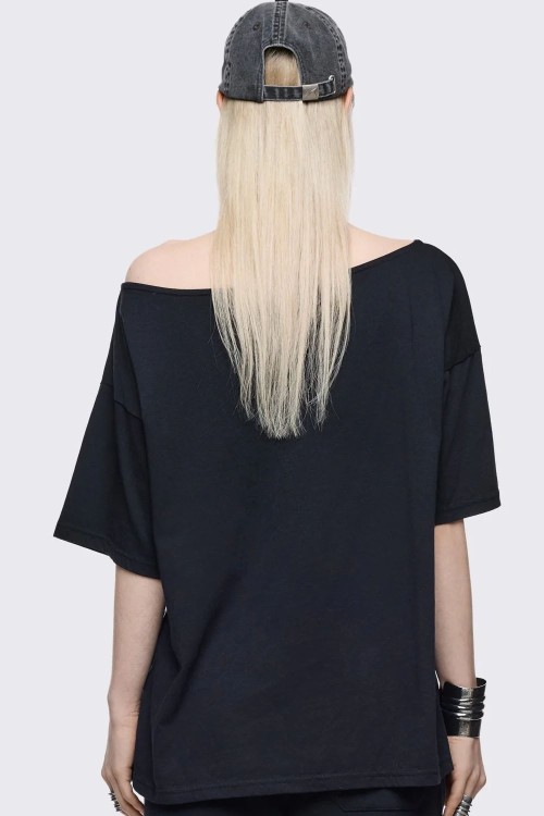 Crown of Swords Offshoulder T-shirt - Minga London