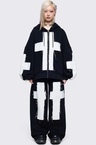 Blessed and Broken Baggy Pants - Minga London 2