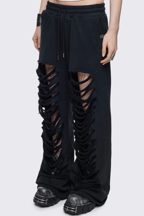 Shred Baggy Pants - Minga London