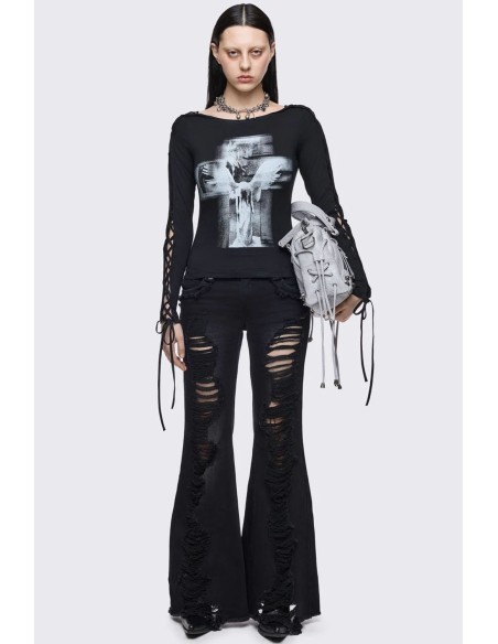 Tenebris Long Sleeve Top - Minga London