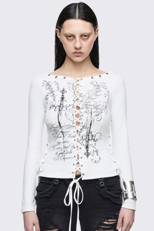 Seraphina Long Sleeve Top - Minga London