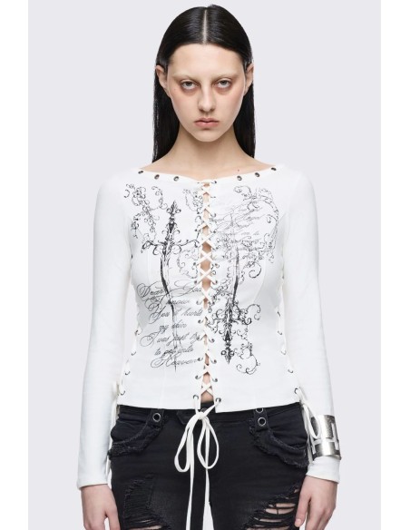 Seraphina Long Sleeve Top - Minga London