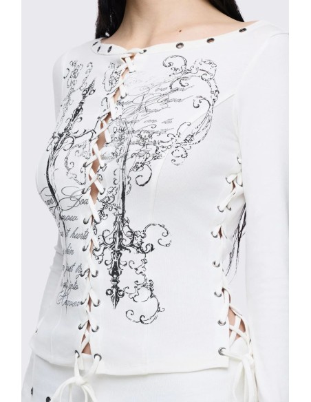 Seraphina Long Sleeve Top - Minga London