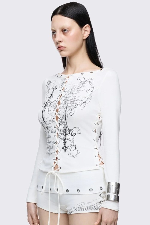 Seraphina Long Sleeve Top - Minga London