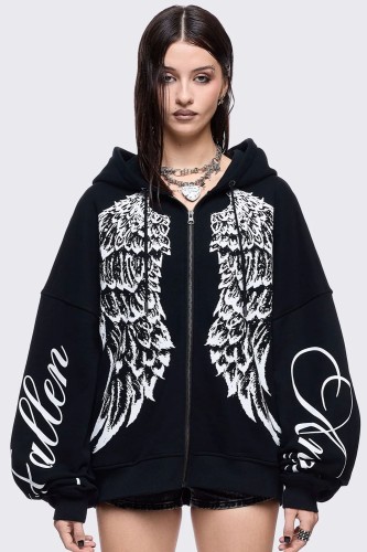 Sudadera con Capucha Fallen Angel - Minga London