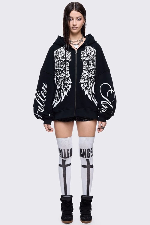 Sudadera con Capucha Fallen Angel - Minga London