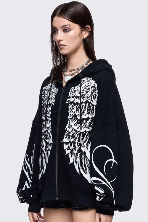 Sudadera con Capucha Fallen Angel - Minga London
