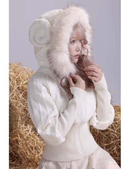 Abrigo con Capucha Dream Sheep - Rose Island