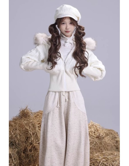 Dream Sheep Hooded Coat - Rose Island