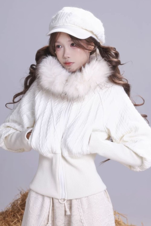 Dream Sheep Hooded Coat - Rose Island