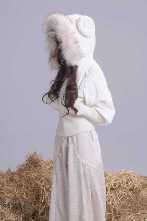 Dream Sheep Hooded Coat - Rose Island