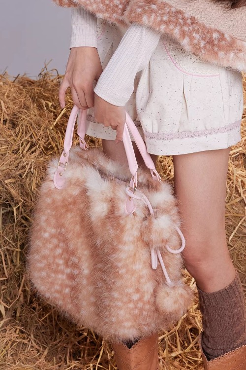 Lovely Deer Handbag - Rose Island