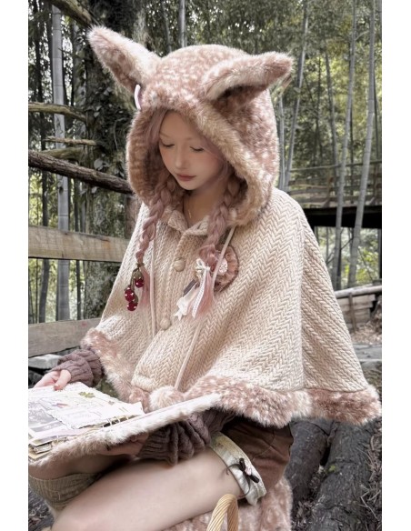 Lovely Deer Cape - Rose Island