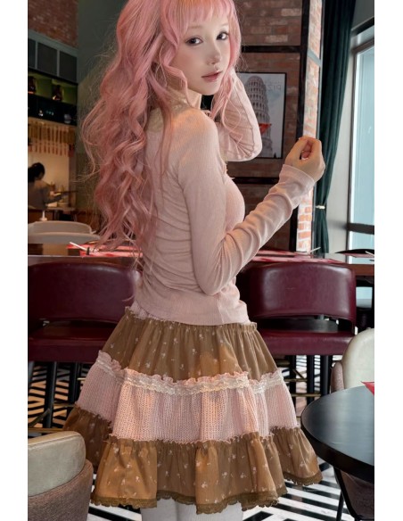 Choco Strawberry Skirt - Rose Island