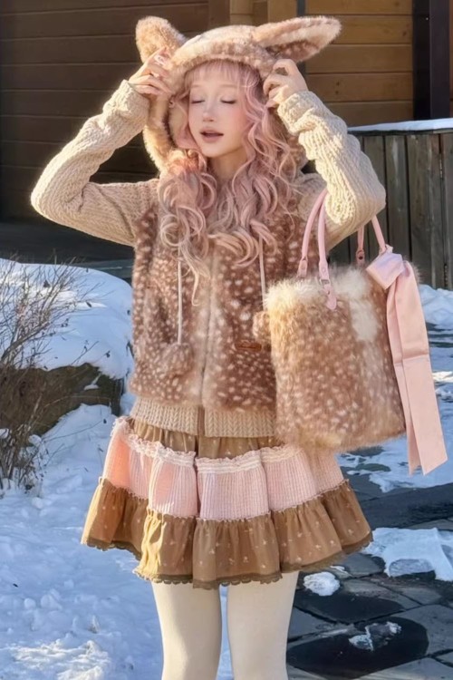 Choco Strawberry Skirt - Rose Island