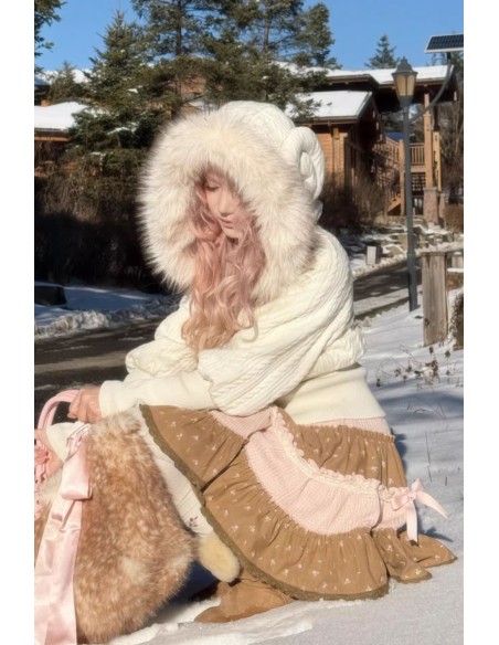 Choco Strawberry Skirt - Rose Island