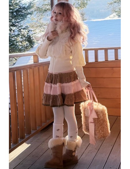 Falda Choco Strawberry - Rose Island