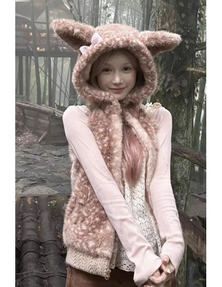 Chaleco Lovely Deer - Rose Island