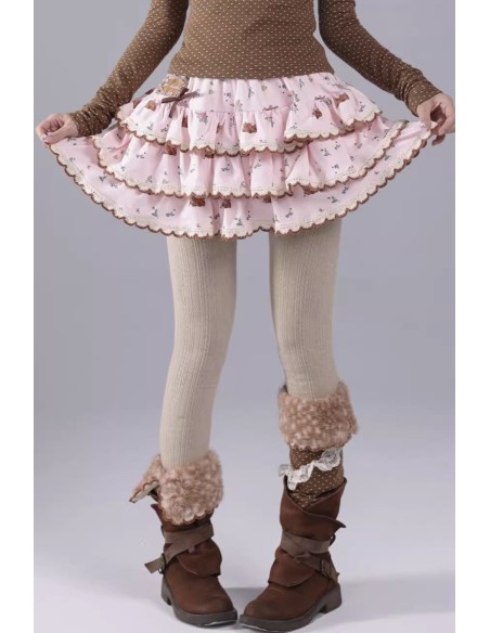 Falda con Shorts Pink Deer Cake - Rose Island